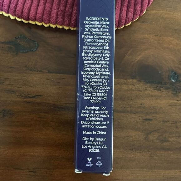 Dragon beauty lip liner plus lip pencil sharpener NWT Ipsy bag color brown - Picture 5 of 7